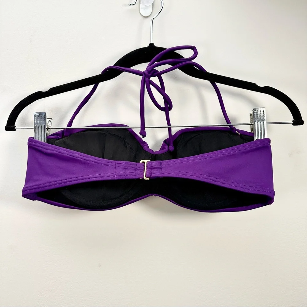Victoria's Secret Very Sexy Bandeau Twist Bikini Top, Eggplant Purple, 34D